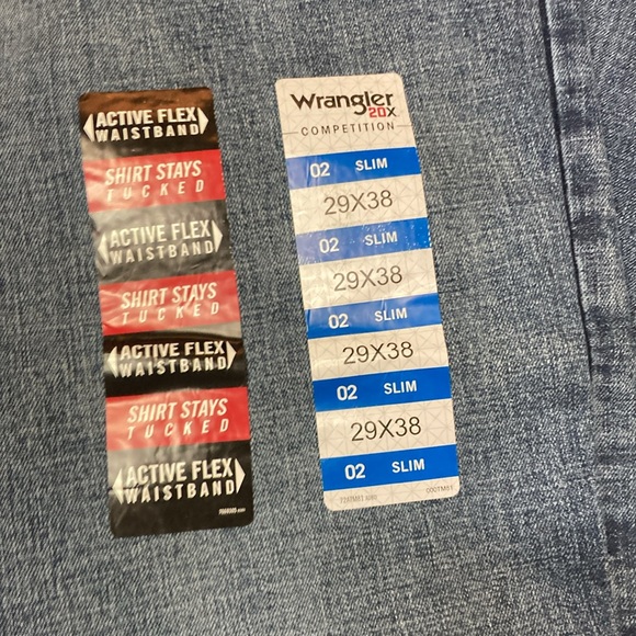 20X Wrangler, size 29/38 slim - Picture 4 of 10